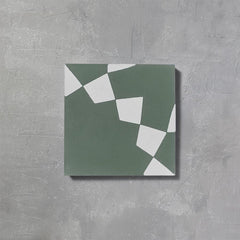 Formentera Fennel Tile Tiles - Handmade