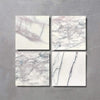 Lilac veined honed marble Tiles – Marble