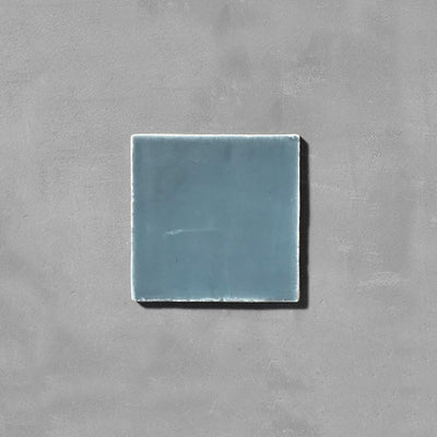 Stormy Grey Glazed Square Tile Tiles - Glazed