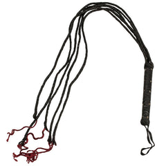 50 Fifty Shades of Gray Grey Cat O Nine 9 Tails Black STudded Leather Whip NEW 