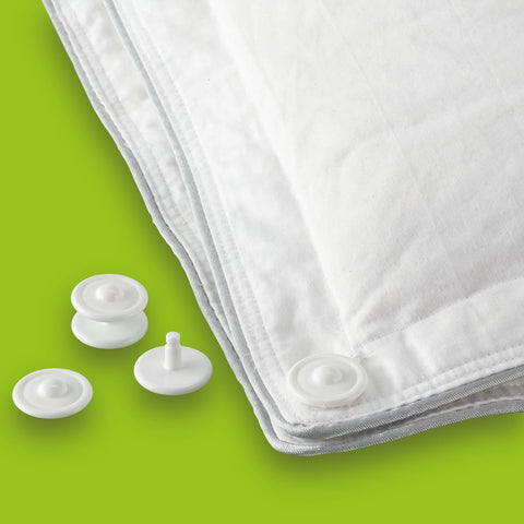 Duvet Fasteners Fixing Together An All Seasons Duvet | scooms