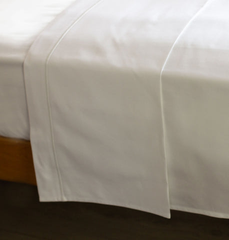 Close up of a White Flat Sheet | scooms