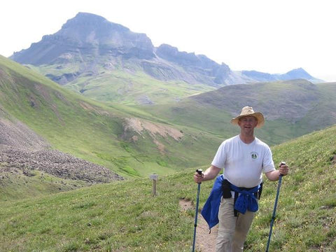 Donald Hiking in Colorado