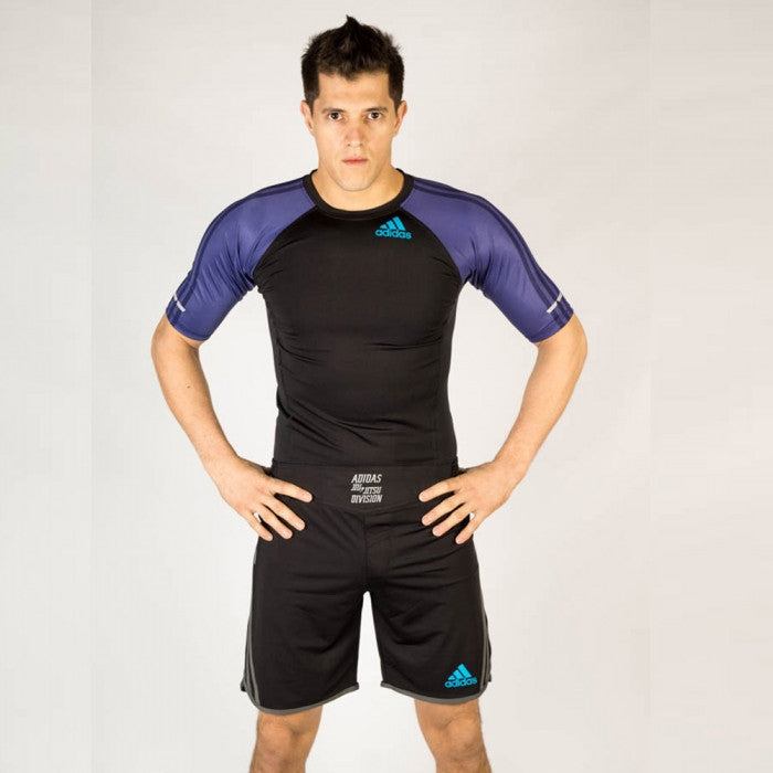 IBJJF Rashguard Short Sleeve - adidas 