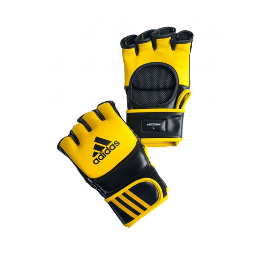 adidas yellow gloves