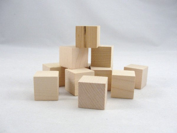 miniature wooden blocks