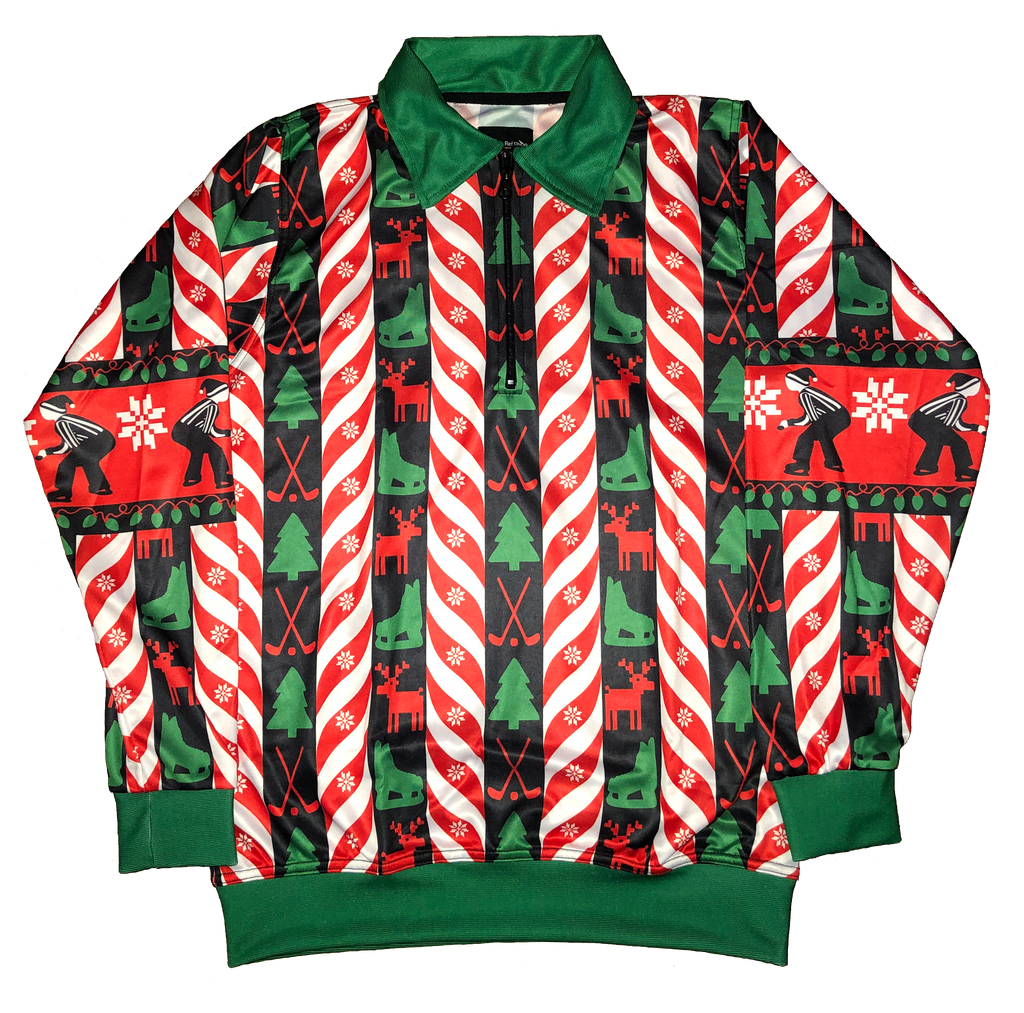 ugly christmas sweater hockey jersey