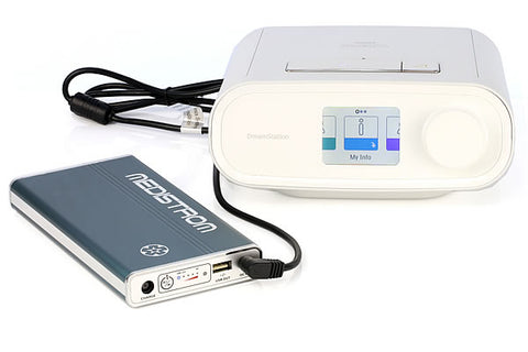 Pilot-12 Lite connected to Phillips Respironics Dreamstation PAP device