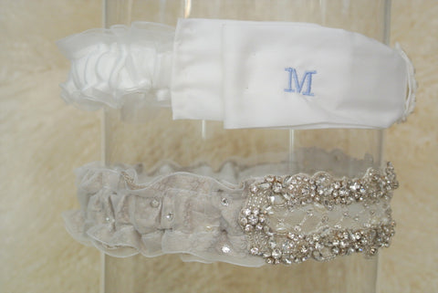 custom wedding garter 
