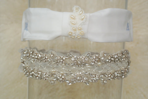custom wedding garter