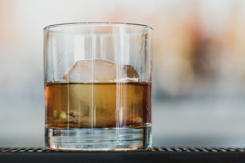 Bourbon with ice