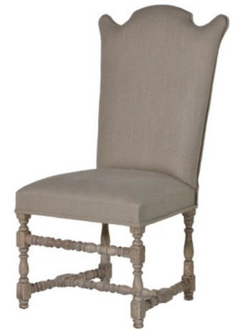 Imperial Linen Dining Chair - Linen covered