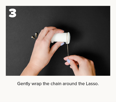 How to use Lasso jewelry storage