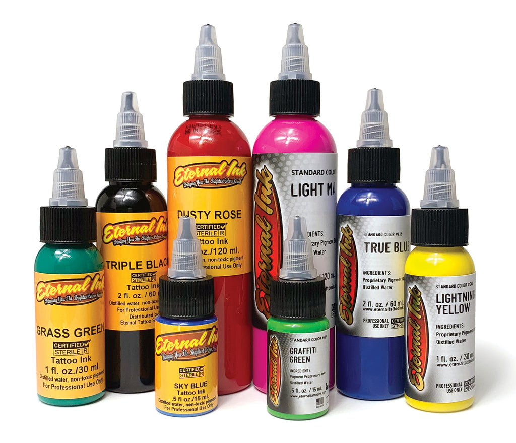 New Eternal Ink Labels - Eternal Tattoo Supply