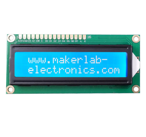 16*2 16x2 1602 White LCD display display for arduino and DIY project