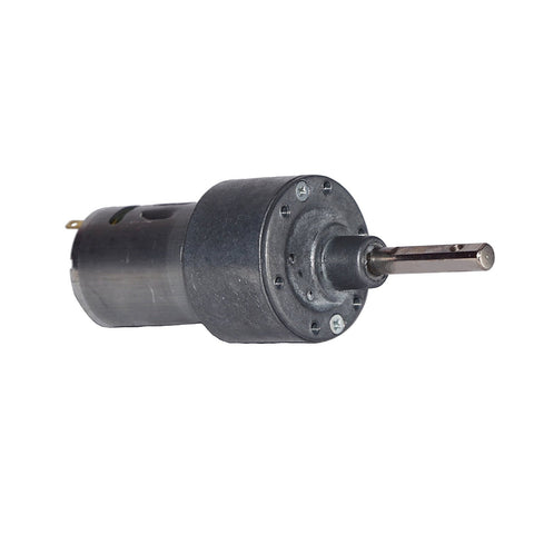 12v DC Johnson Side Shaft Gear, Geared Motor- B Grade (150 rpm, 11kgcm torque)