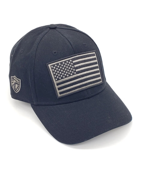 dougscotthomehunter Low Pro Twill Embroidered Flag Patch Cap