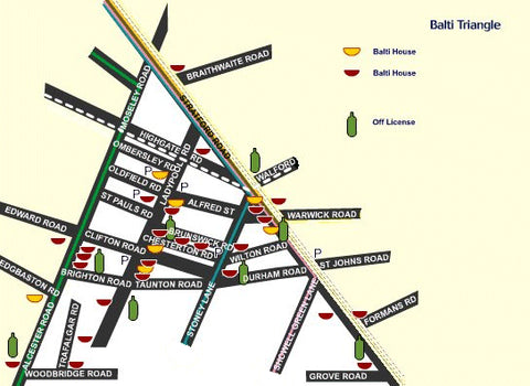 Balti Triangle Map