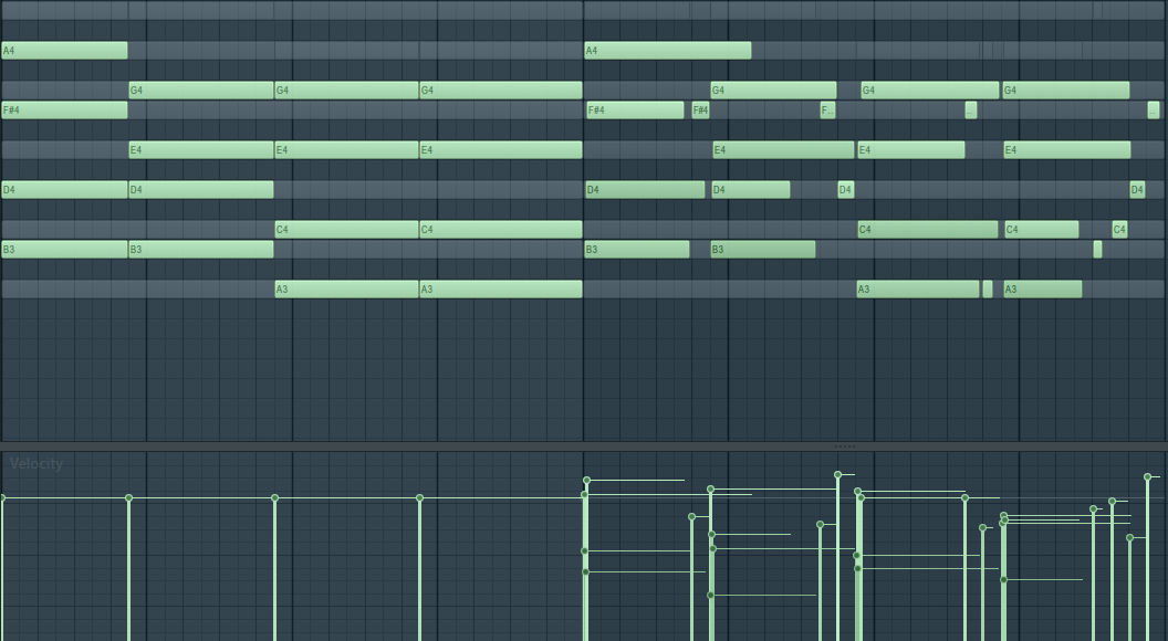 humanize a chord progression