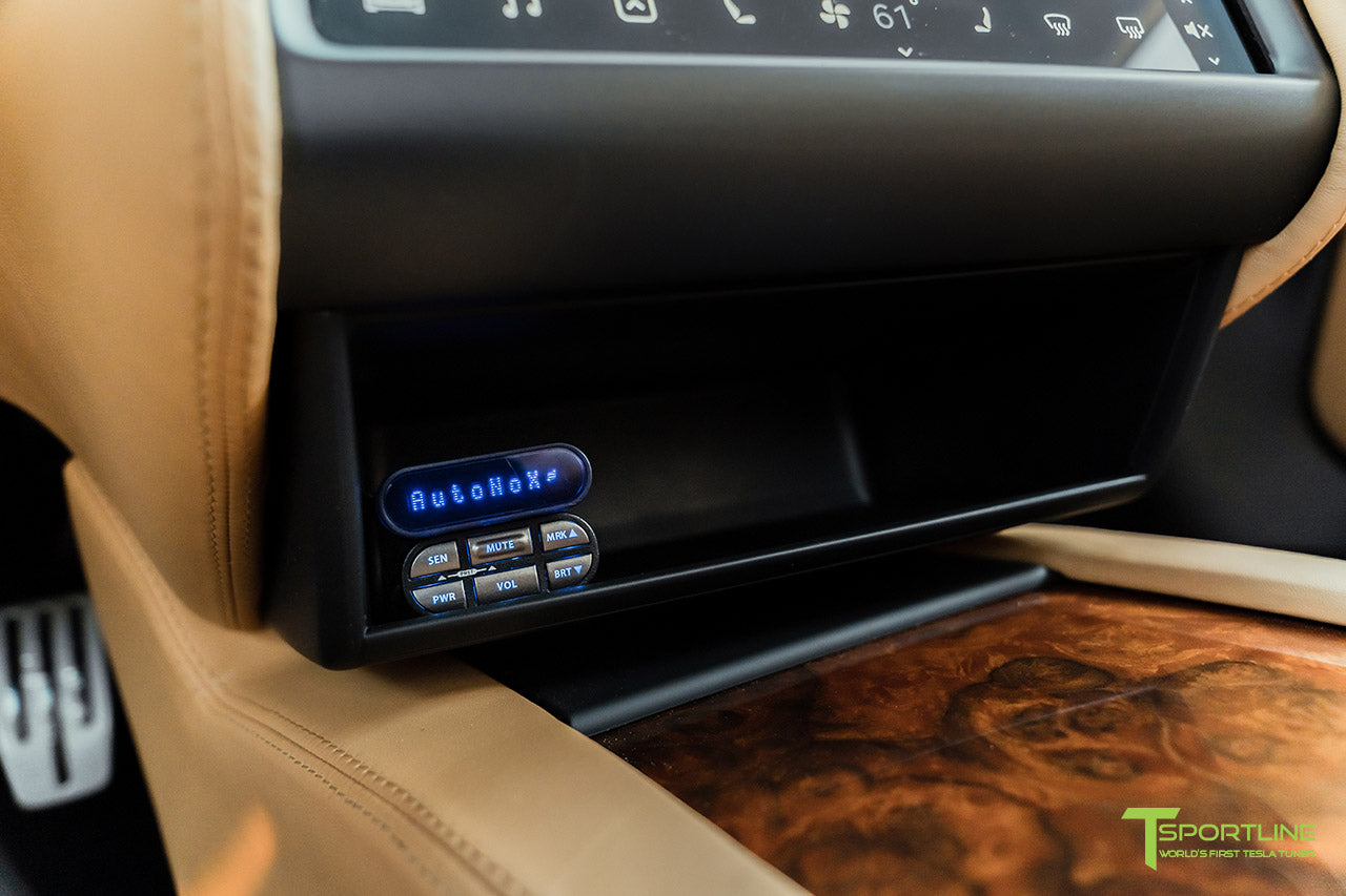 Tesla Model S Custom Interior with Ticket Avoidance System by T Sportline