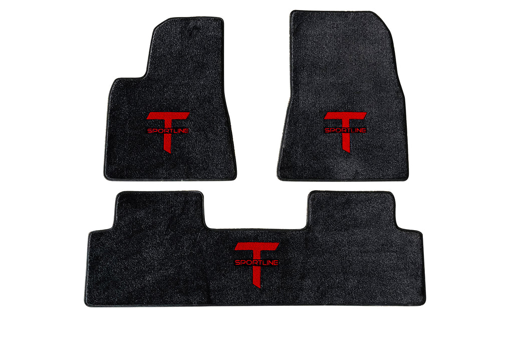 Tesla Model 3 Floor Mat Set Left Hand Drive T Sportline Tesla