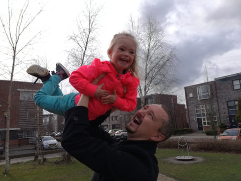 Thijs and his daughter