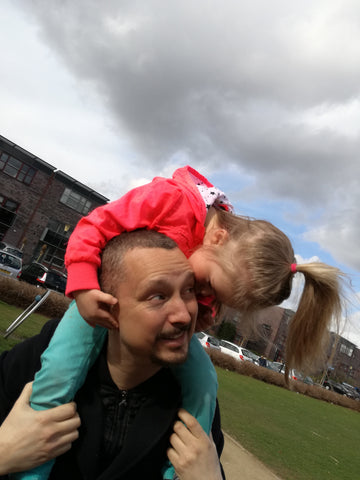Thijs and his daughter