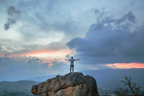 Man Arms Outstretched