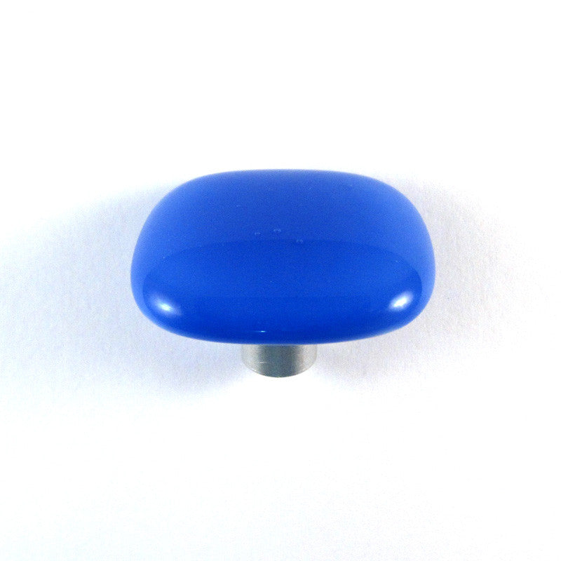 025 Cobalt Blue Glass Cabinet Knob Colormax Knobs