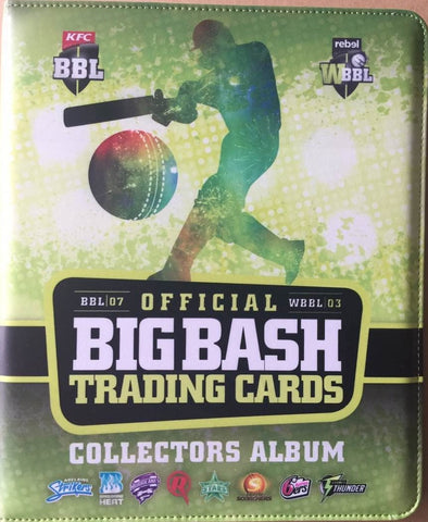 2017-18 Tap'n'Play BBL CA Trading card Folder