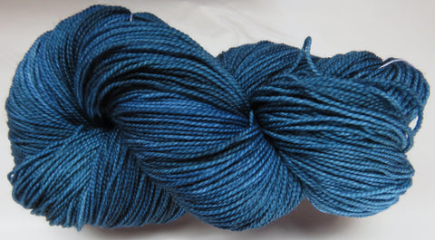 Fine Fingering 2ply Sock - Colonial Blue