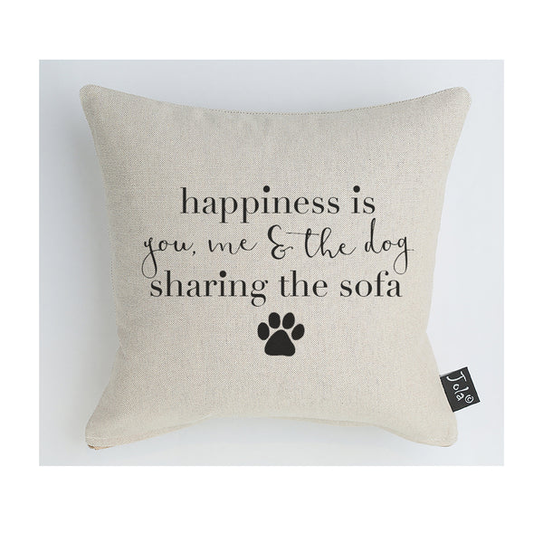 Happiness Dog Cushion Jola Designs