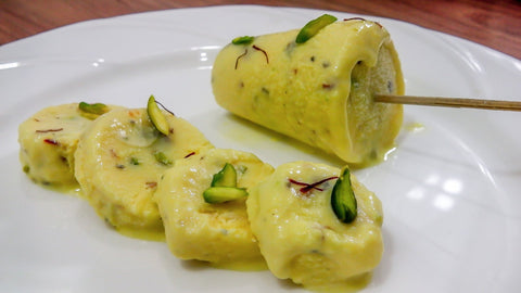 Pistachio and Mango Kulfi