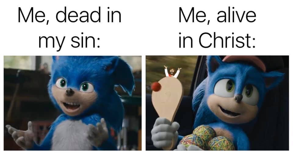 Christian Memes + Sonic the Hedgehog | Memes for Jesus - Christian