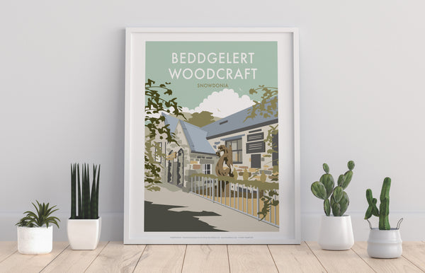 Beddgelert Woodcraft By Artist Dave Thompson - Art Print – Star Editions