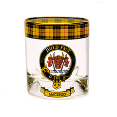 Clan Crest Whisky Glass