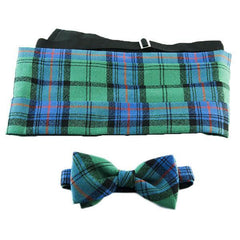 tartan cummerbund & bow tie set