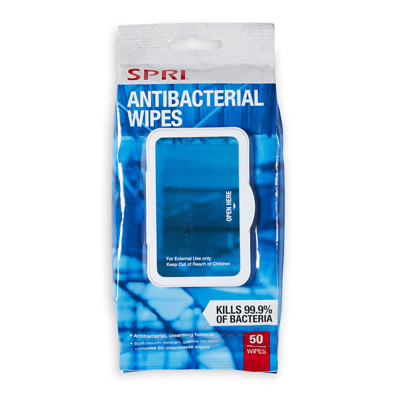 Antibacterial Wipes 50 QTY
