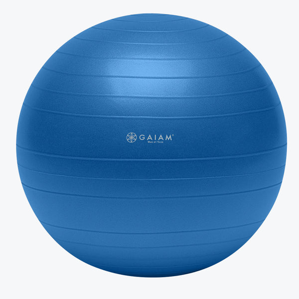 gaiam 65cm textured balance ball kit