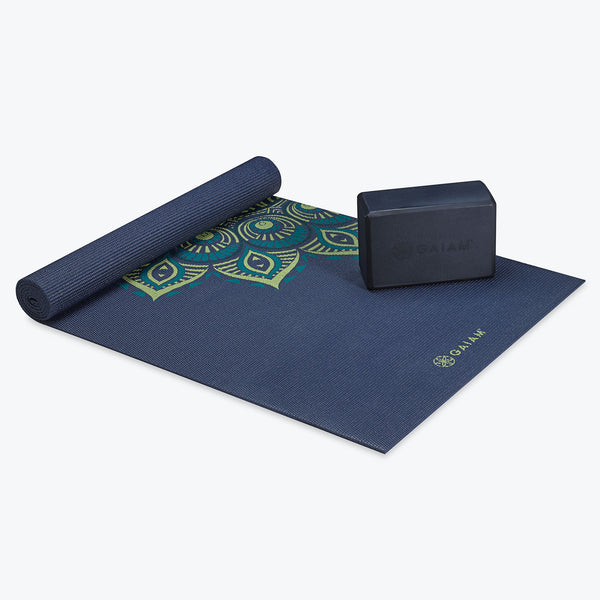 cushioned yoga mat