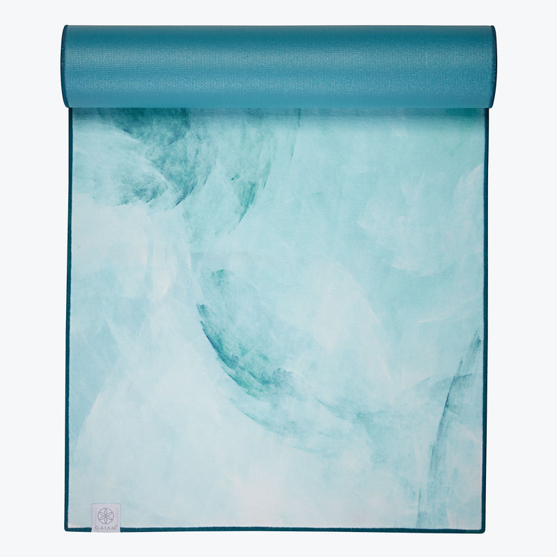 Seafoam Toweled Hot Yoga Mat (5mm)