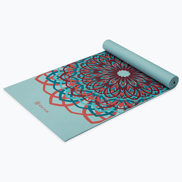 Geen Mail Dwang Premium Santorini Yoga Mat (6mm) - Gaiam