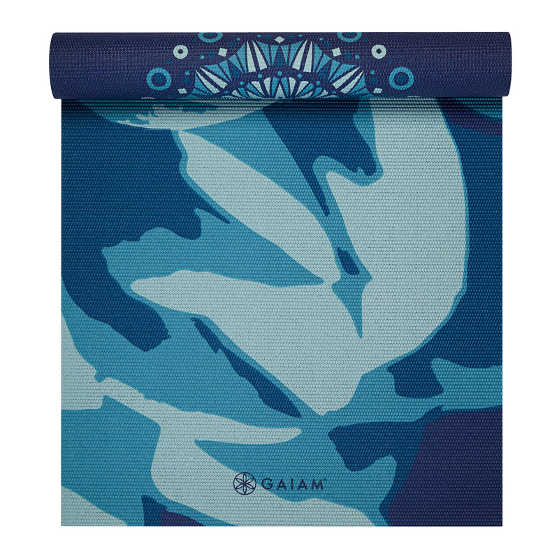 Premium Reversible Kaleidoscope Sea Yoga Mat (6mm)