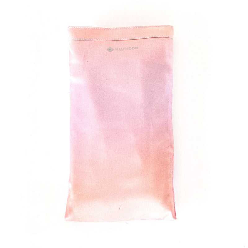 Halfmoon Crystal Collection Silk Eye Pillow