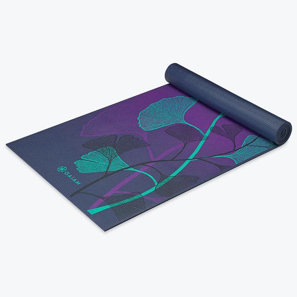 Premium Lily Shadows Yoga Mat (6mm) - Gaiam