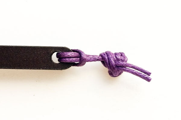 overhand knot bracelet closure clasp
