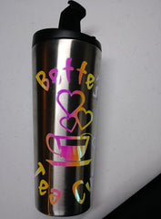 Vinyl Sticker Tumbler