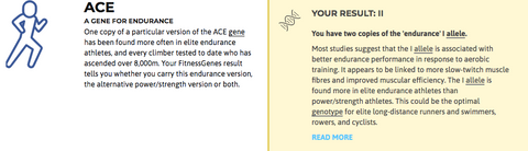 My actual result...maybe that's why I love signing up for triathlons