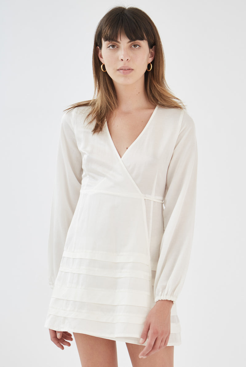 ITHICA WRAP DRESS