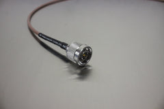 RG 142 N male Custom Cable Assembly